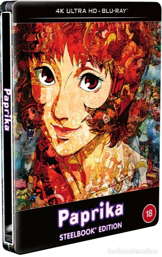 Cine: PAPRIKA DETECTIVE DE LOS SUE&Ntilde;OS (Satoshi Kon, 2006)- EDICION COLECCIONISTA STEELBOOK 4K UHD+ BLURAY