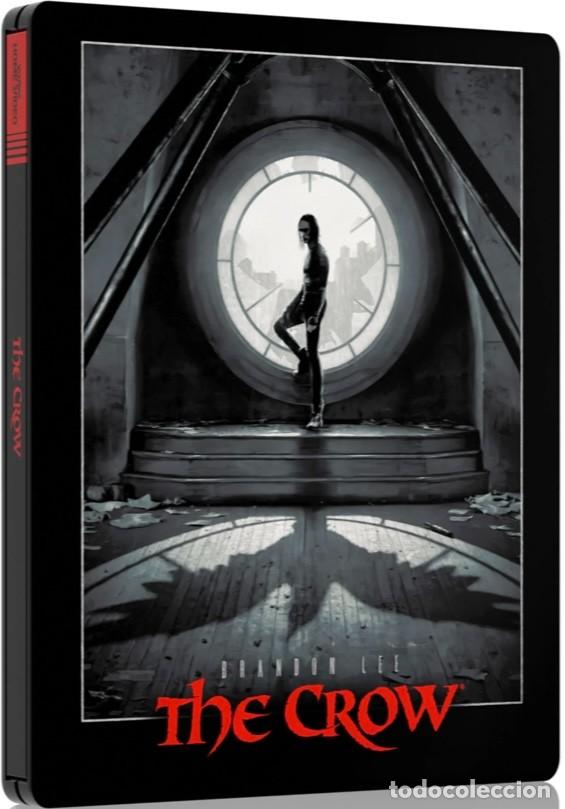 Cine: El Cuervo (The Crow, 1994) - Edicion Coleccionista Steelbook 4K UHD+ BLURAY