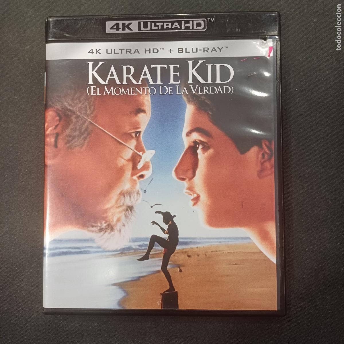 Cine: KARATE KID/EL MOMENTO DE LA VERDAD/2 DISCOS 4K ULTRA HD+BLU RAY.