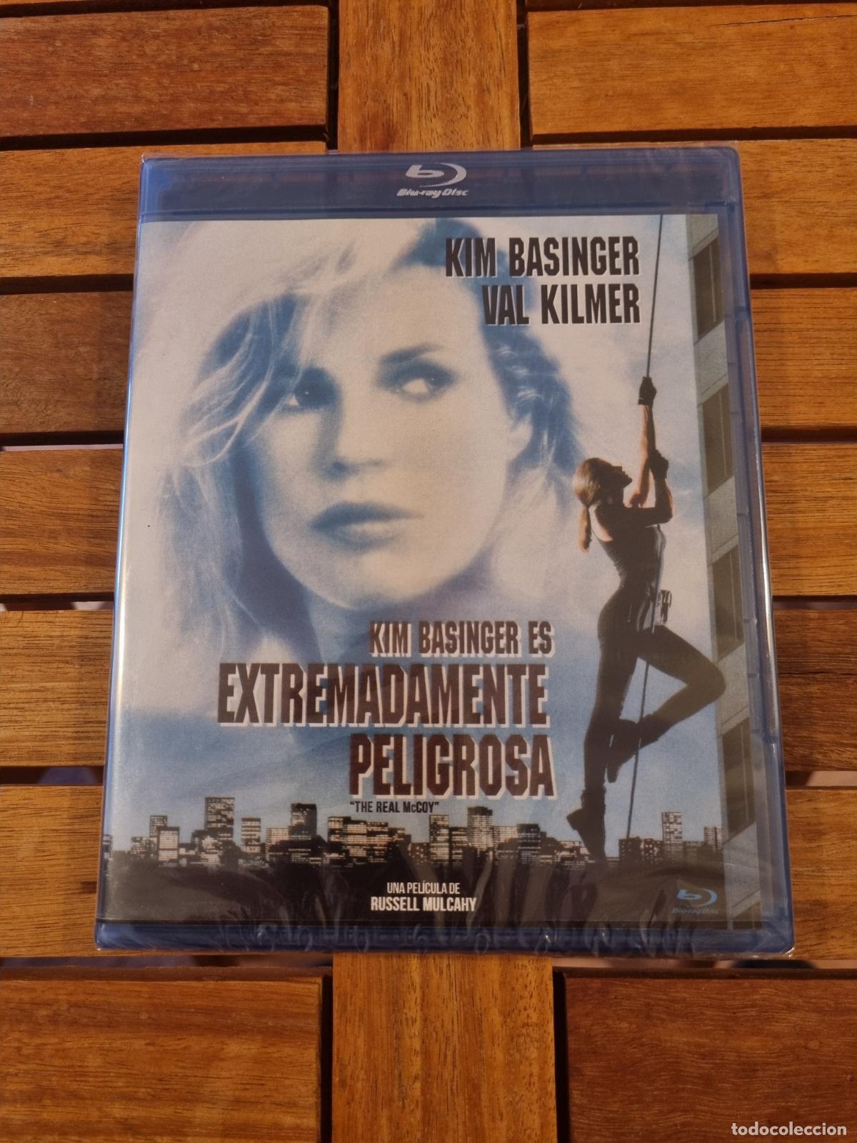 Cine: Extremadamente peligrosa - Blu-ray nuevo - The Real McCoy - Kim Basinger y Val Kilmer