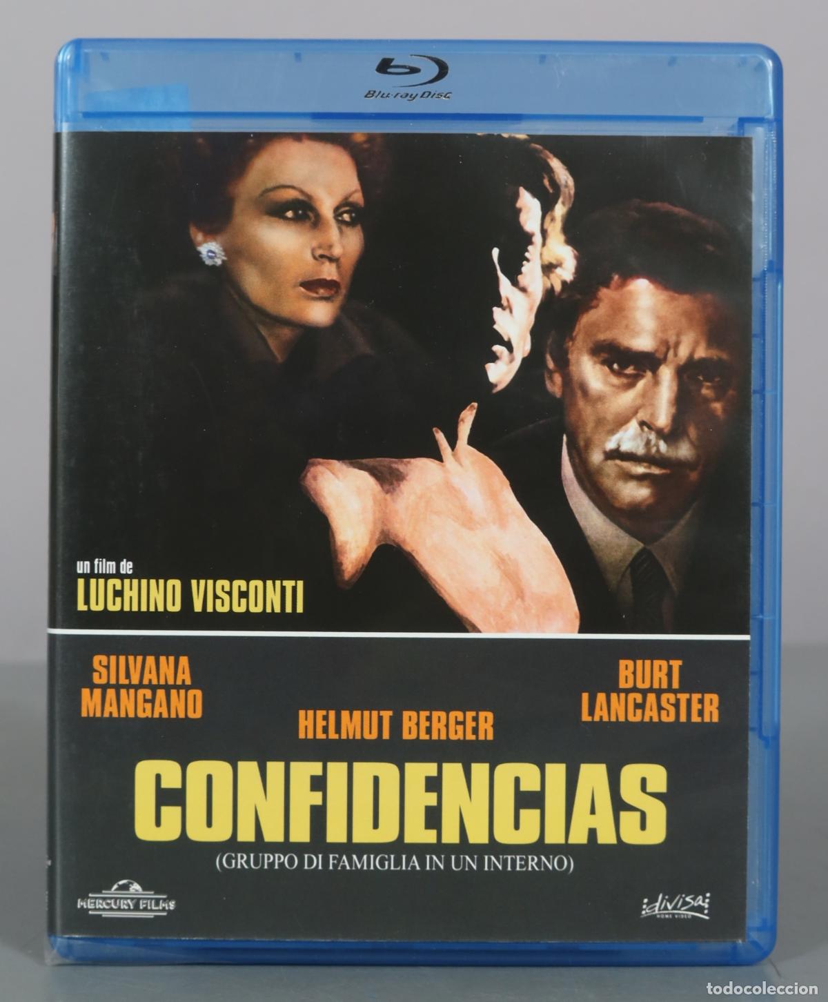 Cine: BLU-RAY. Confidencias - Gruppo di famiglia in un interno - Luchino Visconti - Silvana Mangano, Burt