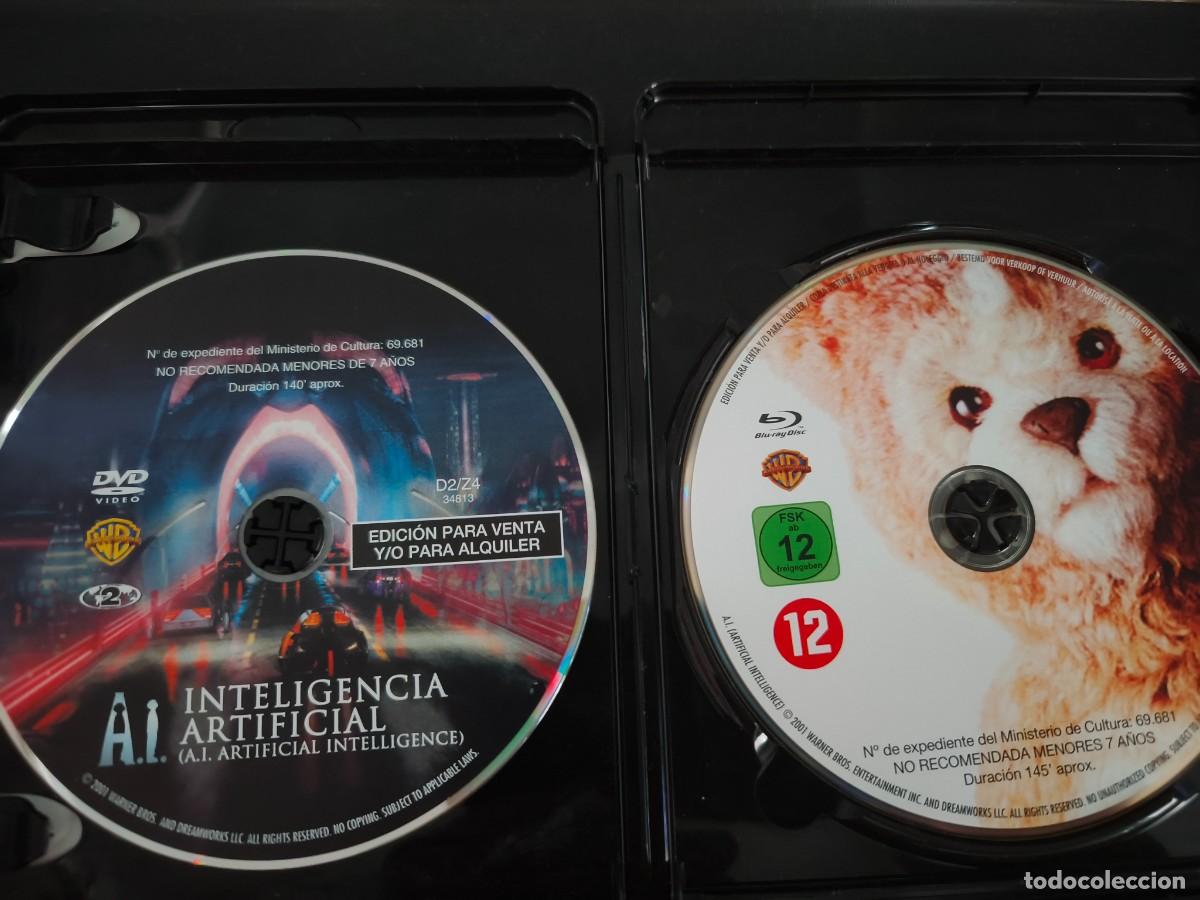 Cine: BLU RAY - INTELIGENCIA ARTIFICIAL - LEER DESCRIPCI&Oacute;N Y CONDICIONES DE VENTA - Foto 3