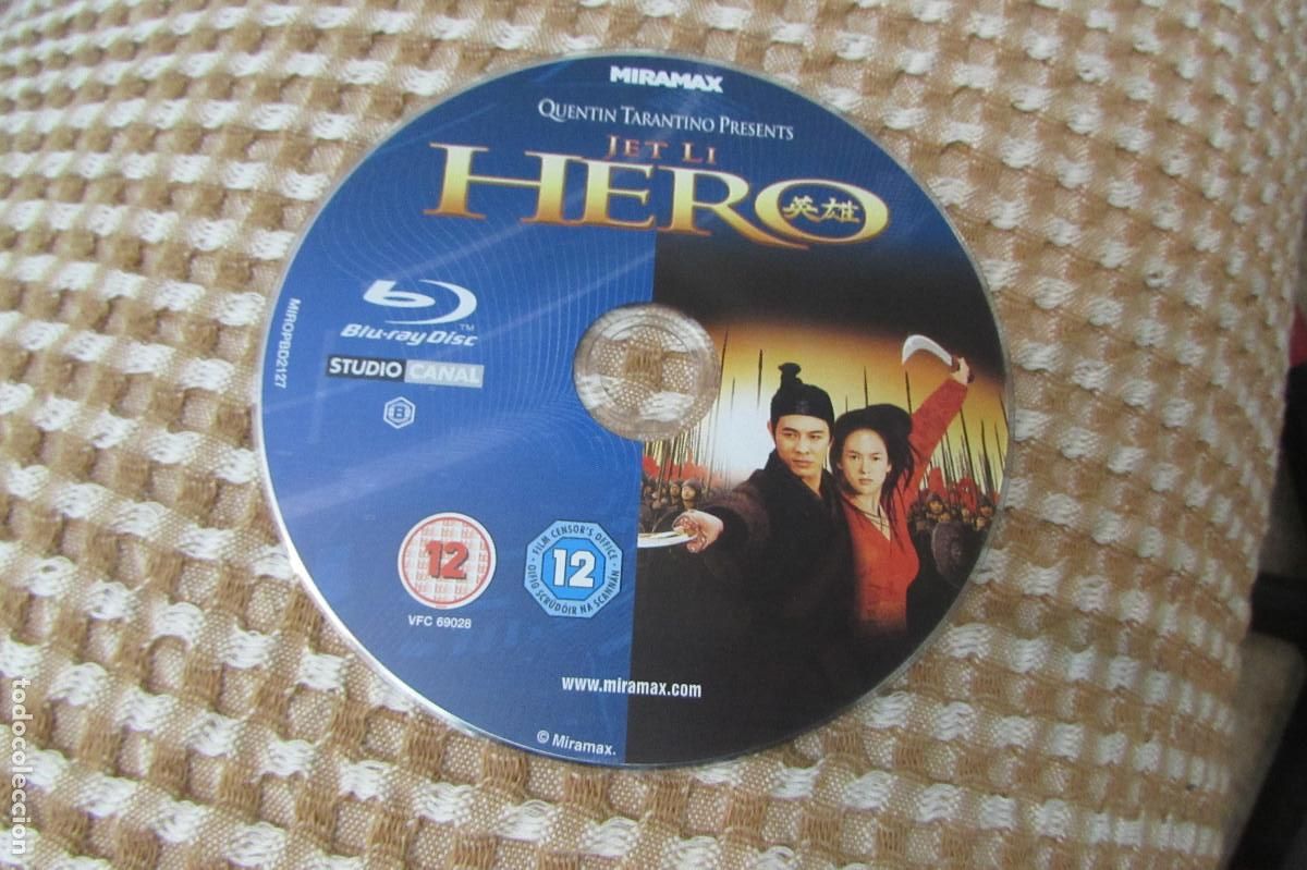 Cine: HERO JET LI BLU RAY INGLES