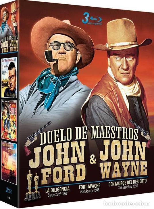 Cinema: Pack Duelo de Maestros: John Ford & John Wayne - La Diligencia / Fort Apache / Centauros Del Desiert