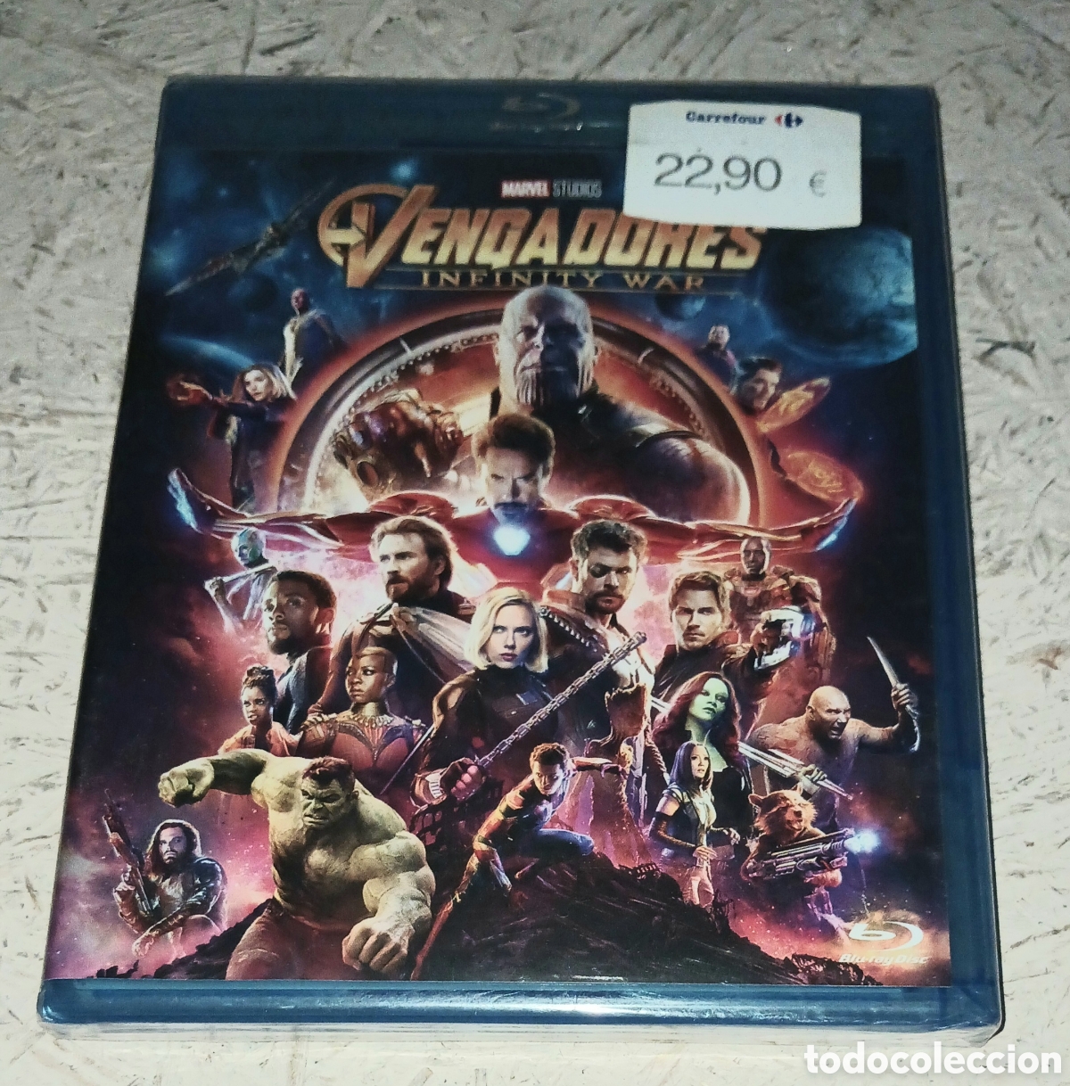Cine: DVD Blu-Ray Precintado Vengadores: Infinity War (Avengers) - Marvel Studios - Disney
