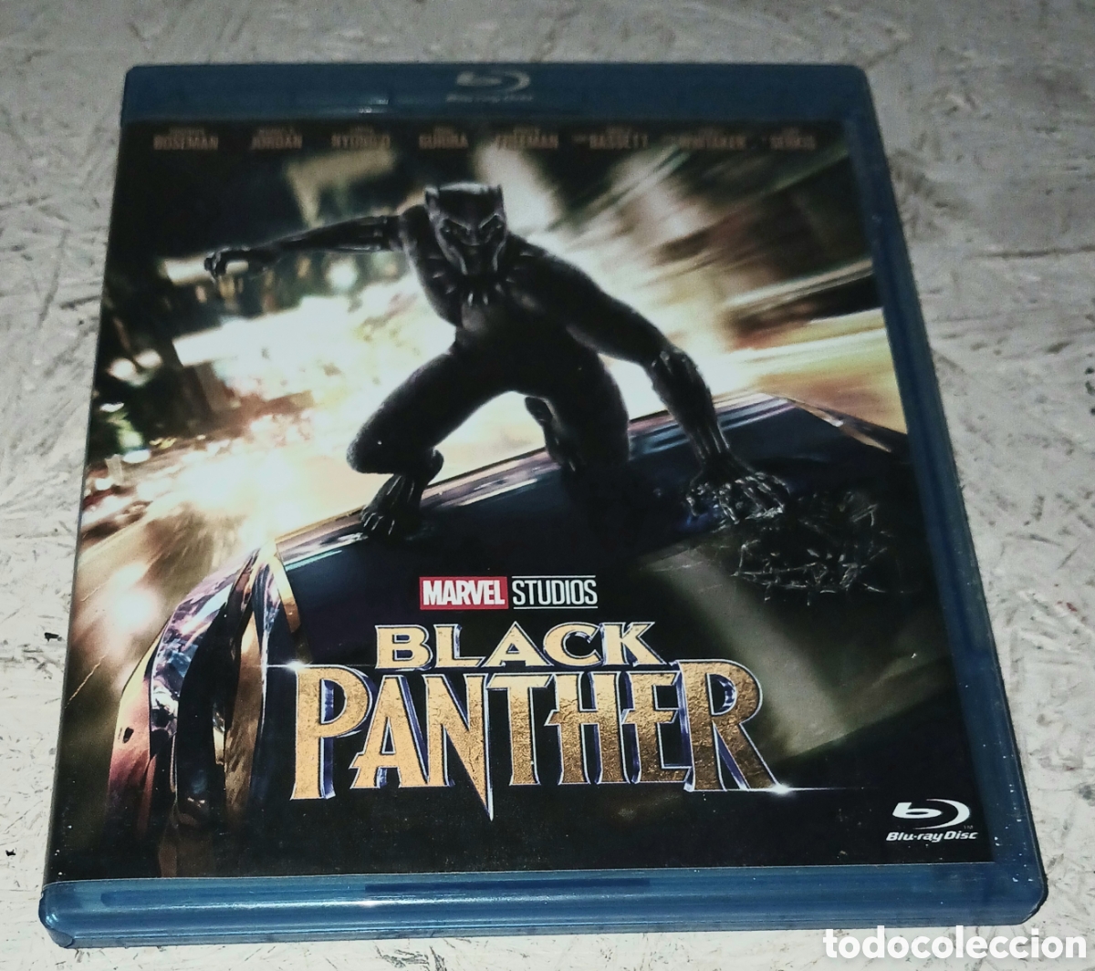 Cine: Blu-Ray Black Panther (Marvel Studios) - Chadwick Boseman - Edici&oacute;n Est&aacute;ndar 1 Disco