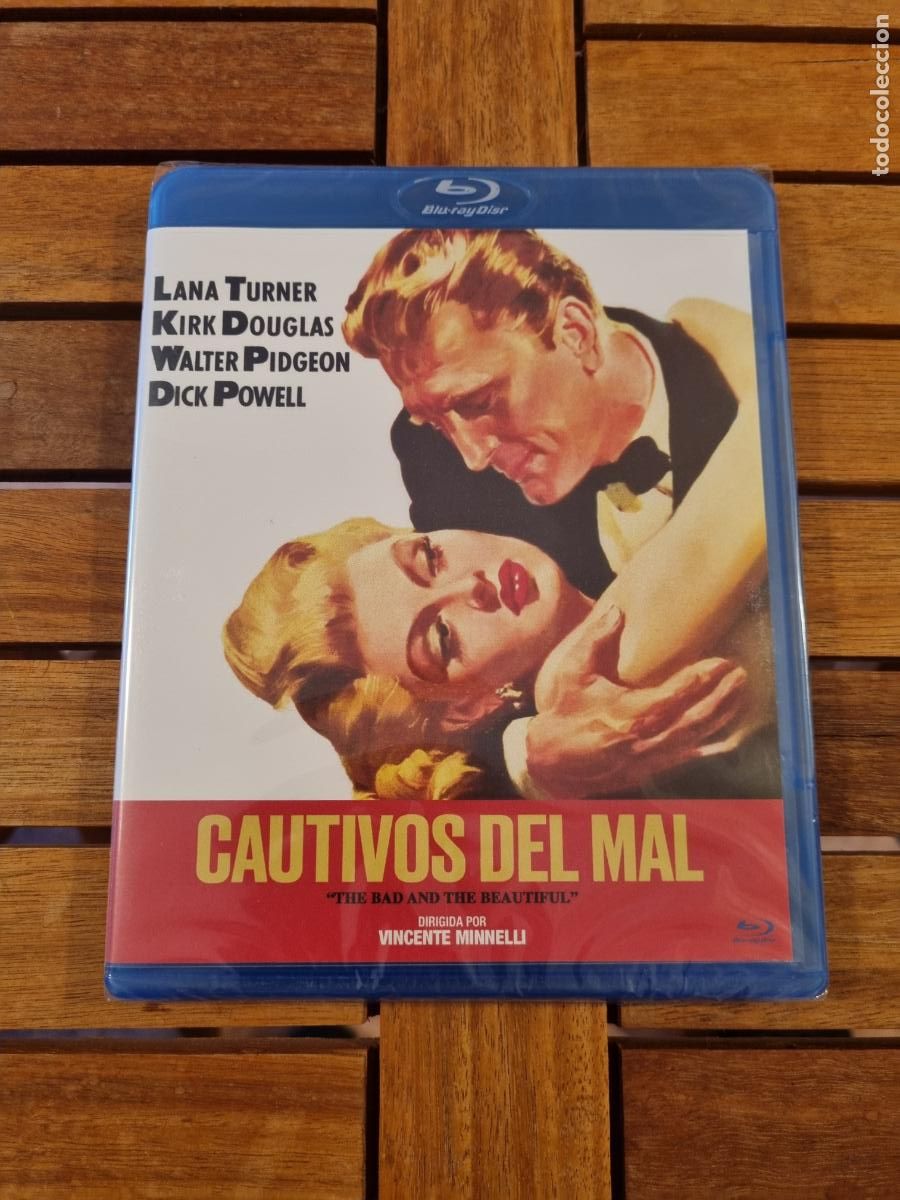 Cine: Cautivos del mal - Blu-ray nuevo - The bad and the beautiful - Lana Turner y Kirk Douglas