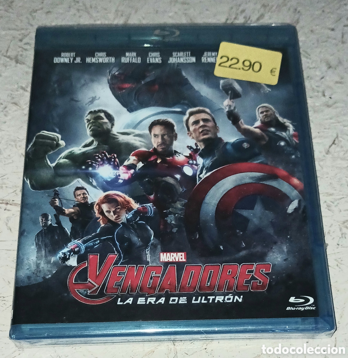 Cine: Blu-Ray Vengadores: La Era de Ultr&oacute;n (Marvel Studios) - Joss Whedon - Edici&oacute;n 1 Disco - Precintado