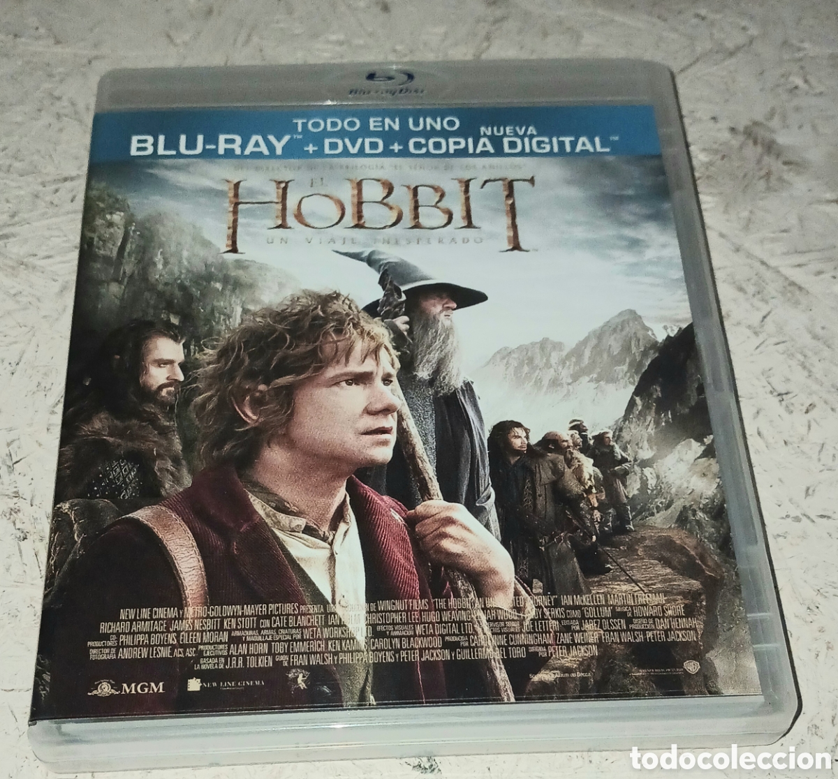Cine: Blu-Ray + DVD El Hobbit: Un Viaje Inesperado - Edici&oacute;n Combo 3 Discos (Incluye Contenido Especial)