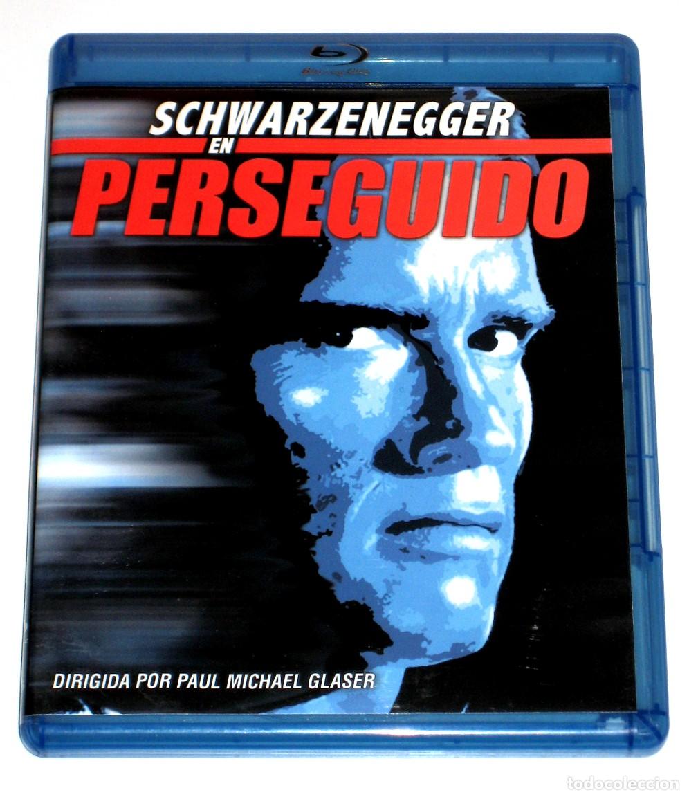 Cine: Perseguido - Paul M. Glaser Arnold Schwarzenegger Maria Conchita Alonso Yaphet Kotto BLU RAY