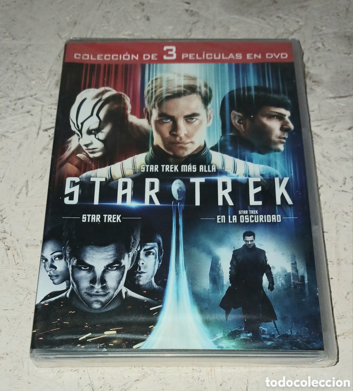 Cine: Pack Precintado Colecci&oacute;n 3 Pel&iacute;culas Star Trek: Un Nuevo Comienzo / En la Oscuridad / M&aacute;s All&aacute;