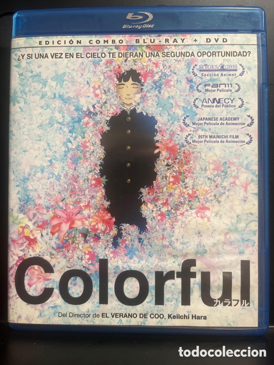 Cinema: COLORFUL de KEIICHI HARA EDICI&Oacute;N COMBO 1 BLU RAY 1 DVD 127&rsquo; ANIME ( 2010 )