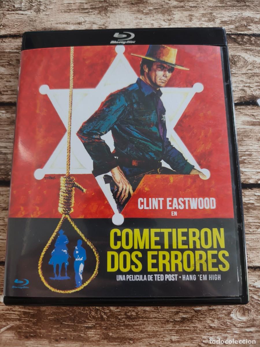Cine: BLU RAY - COMETIERON DOS ERRORES - CLINT EASTWOOD - LEER DESCRIPCION Y CONDICIONES DE VENTA