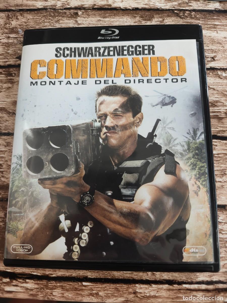 Cine: BLU RAY - COMMANDO - ARNOLD SCHWARZENEGGER - LEER DESCRIPCI&Oacute;N Y CONDICIONES VENTA