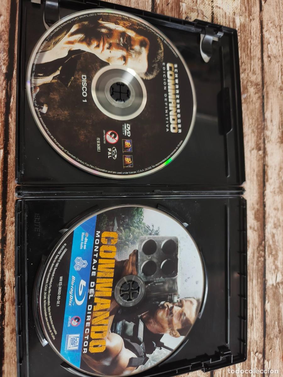 Cine: BLU RAY - COMMANDO - ARNOLD SCHWARZENEGGER - LEER DESCRIPCI&Oacute;N Y CONDICIONES VENTA - Foto 3