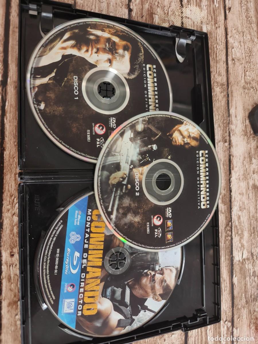 Cine: BLU RAY - COMMANDO - ARNOLD SCHWARZENEGGER - LEER DESCRIPCI&Oacute;N Y CONDICIONES VENTA - Foto 4