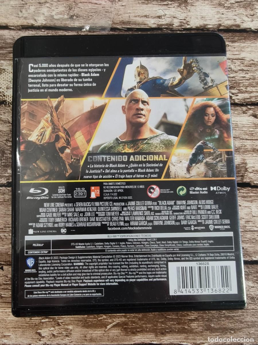 Cine: BLU RAY - BLACK ADAM - DWAYNE JOHNSON - LEER CONDICIONES DE VENTA - Foto 2