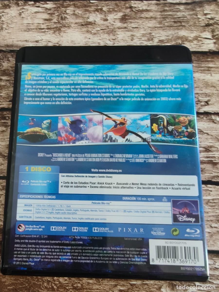 Cine: BLU RAY - BUSCANDO A NEMO - LEER CONDICIONES DE VENTA - Foto 2