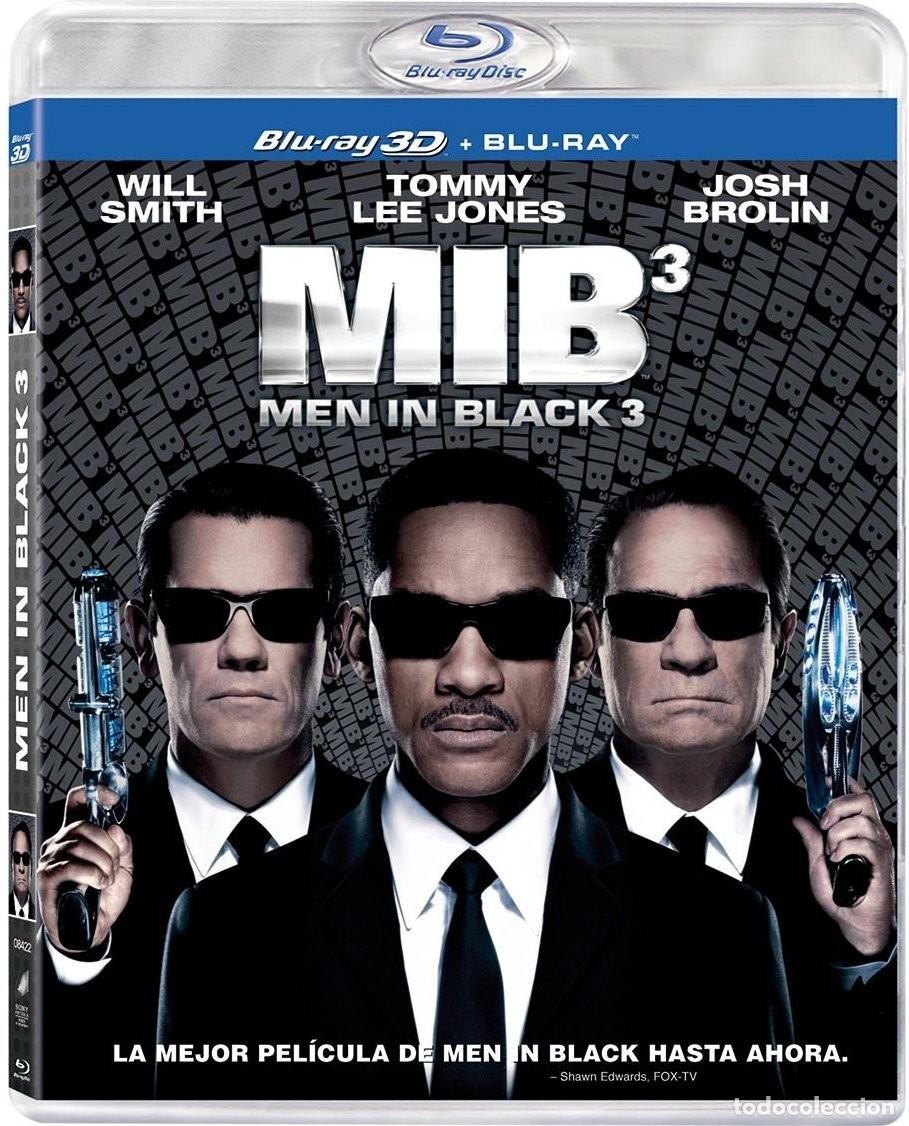Cine: MEN IN BLACK 3 (HOMBRES DE NEGRO 3) BLURAY 3D + 2D