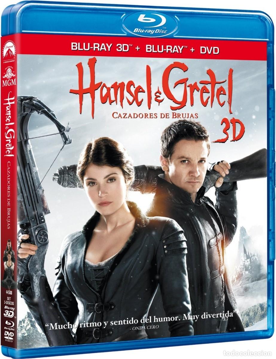 Cine: HANSEL Y GRETEL CAZDORES DE BRUJAS BLURAY 3D + BLURAY + DVD