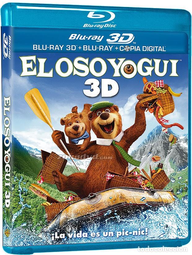 Cine: EL OSO YOGUI BLURAY 3D + COPIA DIGITAL