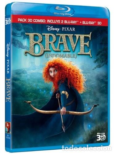 Cine: BRAVE (INDOMABLE) BLURAY 3D COMO NUEVO