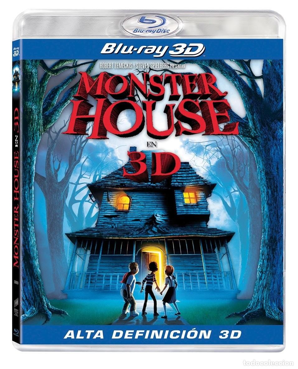 Cine: MONSTER HOUSE BLURAY 3D COMO NUEVO
