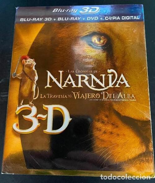 Cine: LAS CRONICAS DE NARNIA LA TRAVESIA DEL VIAJERO DEL ALBA BLURAY 3D CON SOBREFUNDA Y DVD COPIA DIGITAL