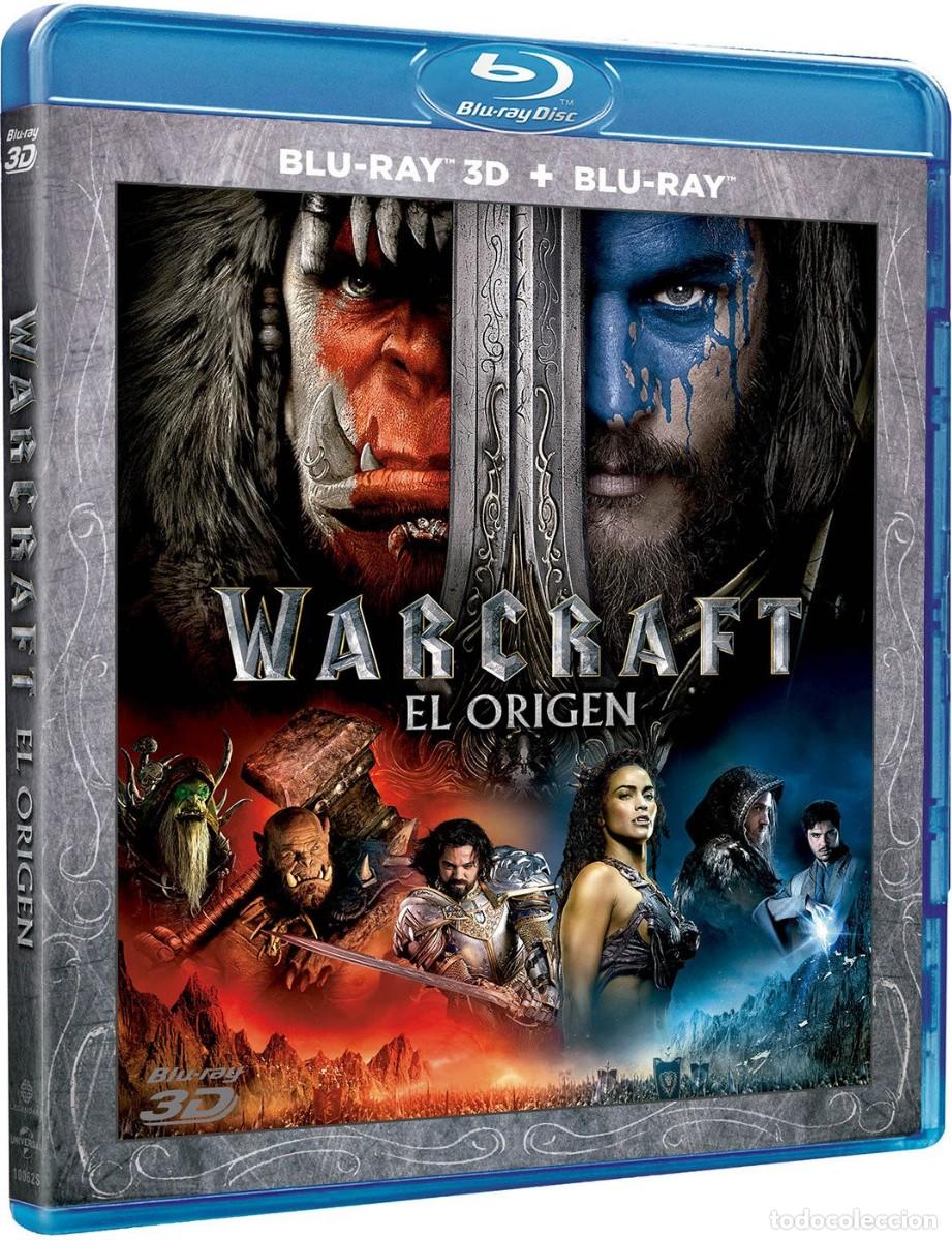 Cine: WARCRAFT EL ORIGEN BLURAY 3D COMO NUEVO
