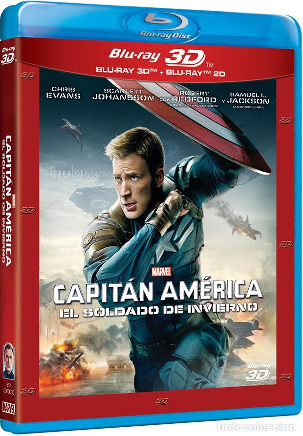 Cine: CAPITAN AMERICA EL SOLDADO DE INVIERNO BLURAY 3D COMO NUEVO