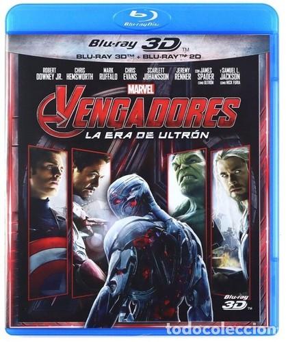 Cine: LOS VENGADORES LA ERA DE ULTRON BLURAY 3D COMO NUEVO