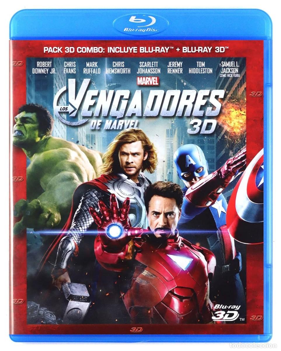 Cine: VENGADORES BLURAY 3D + 2D