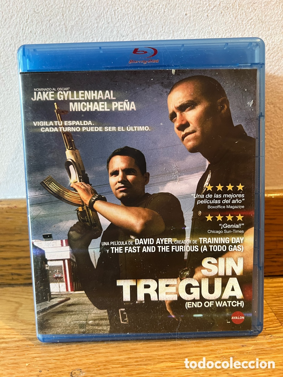 Cine: SIN TREGUA (END OF WATCH) JAKE GYLLENHAAL MICHAEL PE&Ntilde;A