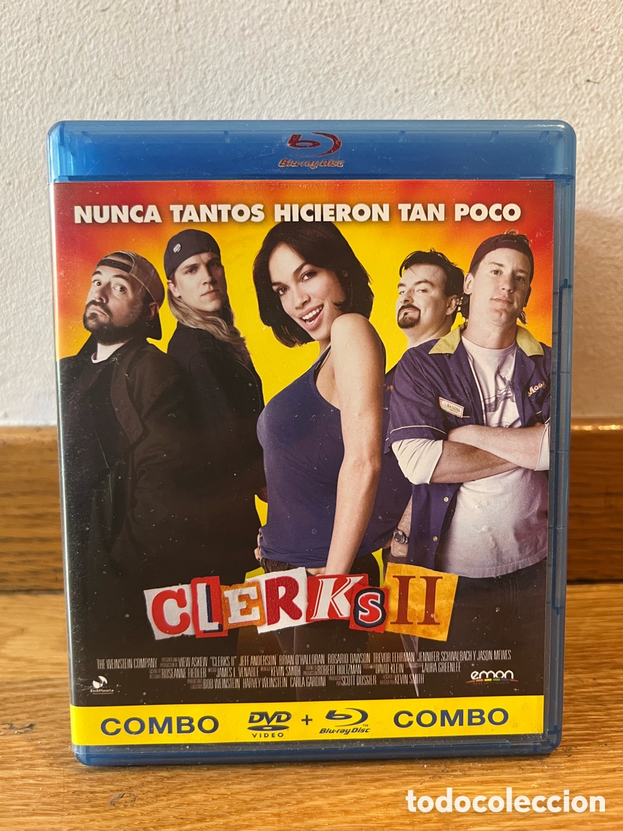 Cine: CLERKS II Nunca tantos hicieron tan poco DVD + Bluray Disc