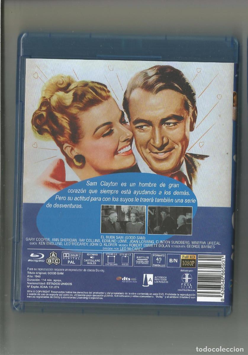 Cine: BLU-RAY DISC EL BUEN SAM GARY COOPER - Foto 2