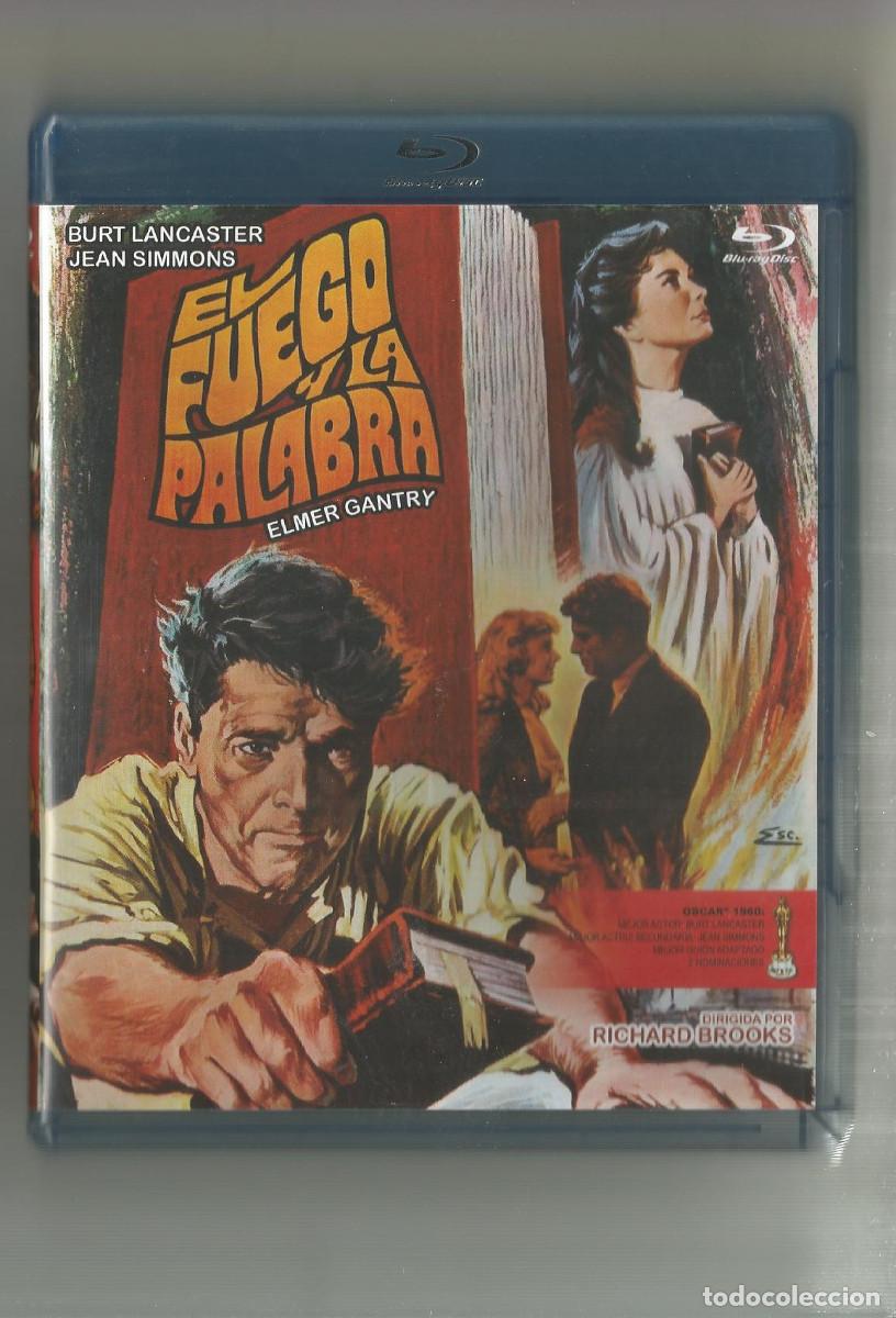 Cine: BLU-RAY DISC EL FUEGO Y LA PALABRA BURT LANCASTER