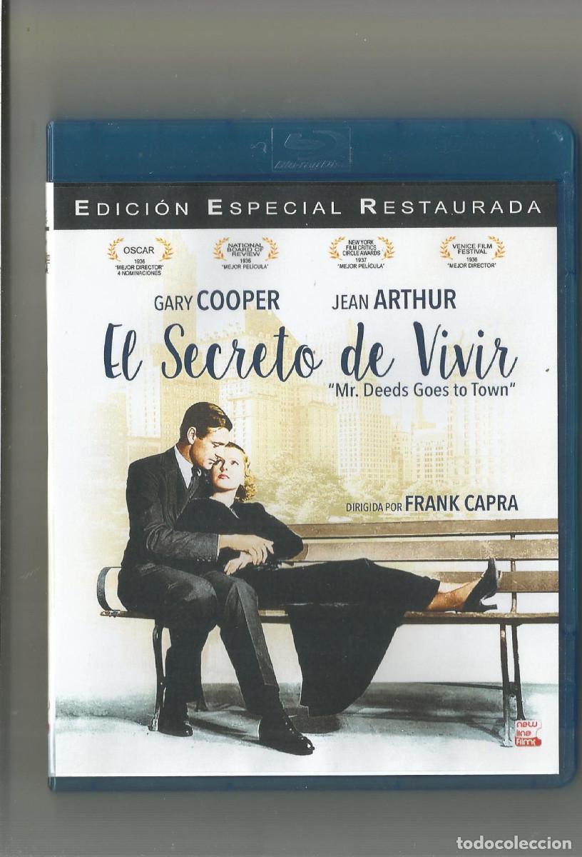 Cine: BLU-RAY DISC EL SECRETO DE VIVIR GARY COOPER
