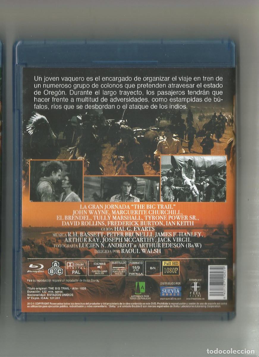Cine: BLU-RAY DISC LA GRAN JORNADA JOHN WAYNE - Foto 2