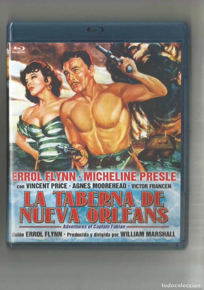 Cine: BLU-RAY DISC LA TABERNA DE NUEVA ORLEANS ERROL FLYNN