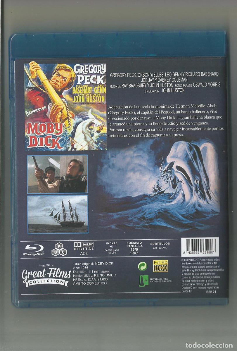Cine: BLU-RAY DISC MOBY DICK GREGORY PECK - Foto 2