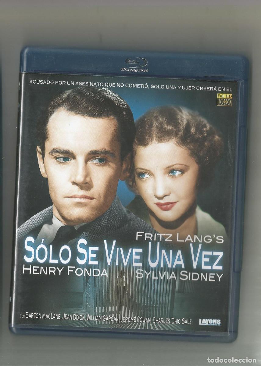 Cine: BLU-RAY DISC S&Oacute;LO SE VIVE UNA VEZ HENRY FONDA