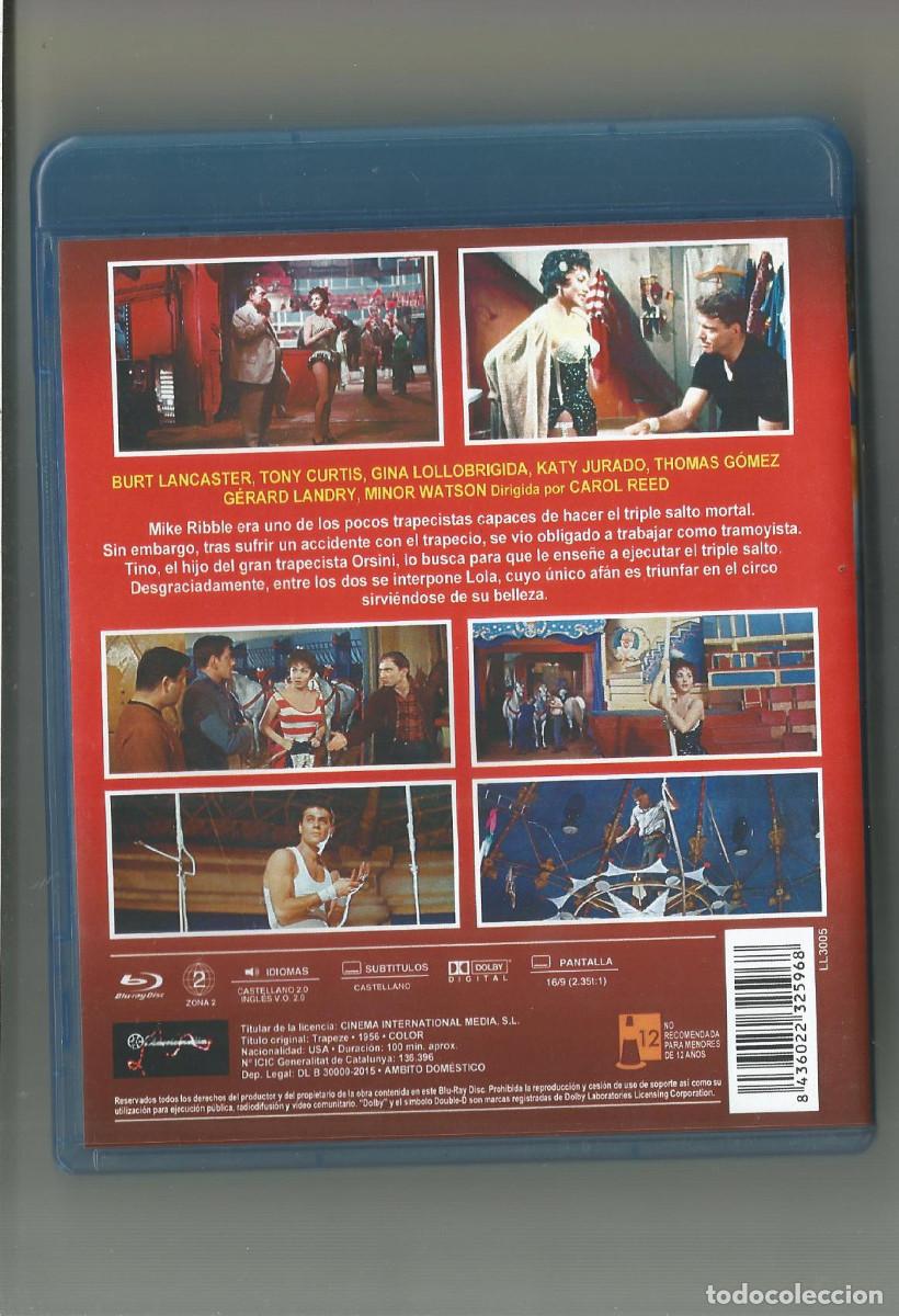 Cine: BLU-RAY DISC TRAPECIO BURT LANCASTER - Foto 2