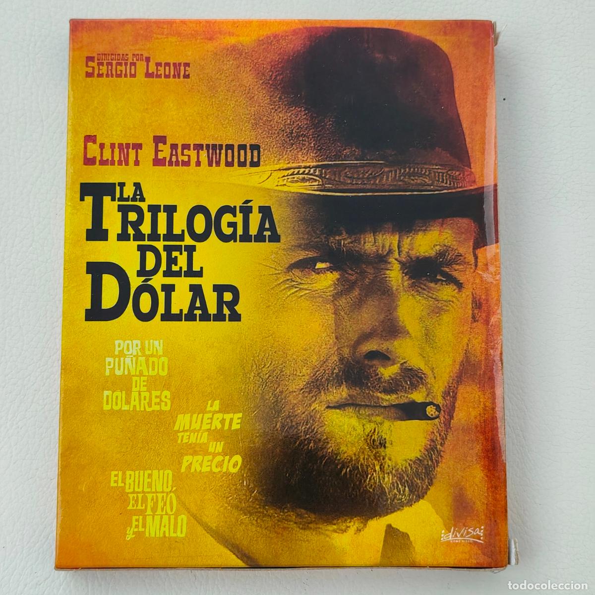 Cine: La TRILOGIA del DOLAR 3 BLU-RAY DISC de SERGIO LEONE Clint Eastwood