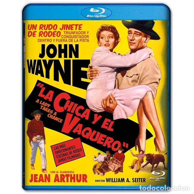 Cine: LA CHICA Y EL VAQUERO Bluray (Comedia Rom&aacute;ntica, Western)