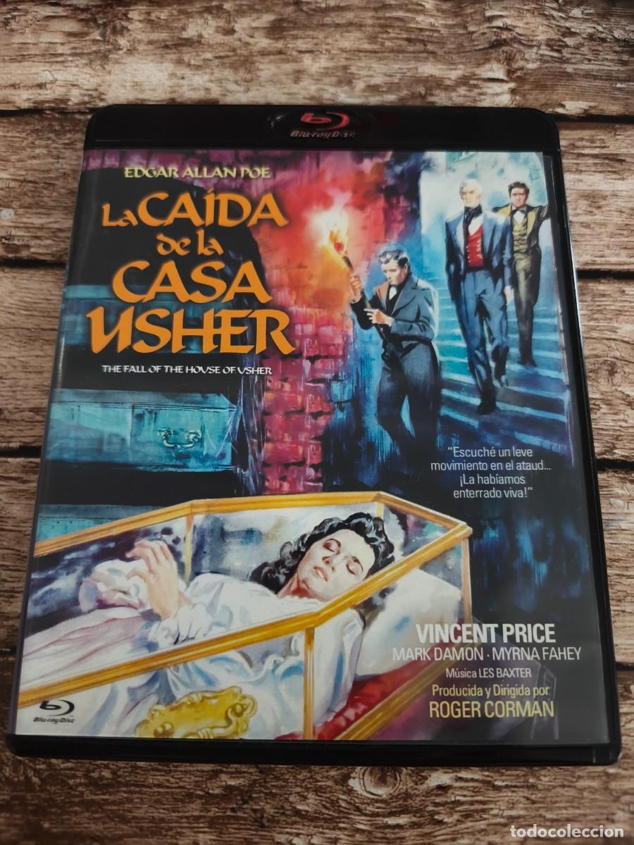 Cine: BLU RAY - LA CA&Iacute;DA DE LA CASA USHER - EDGAR ALLAN POE - LEER CONDICIONES DE VENTA