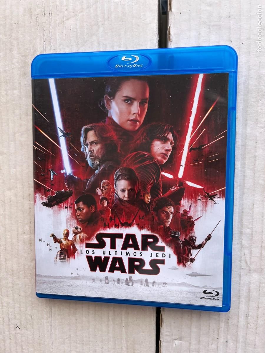 Cine: STARWARS LOS ULTIMOS JEDI - PELICULA BRAY BLURAY BLU RAY KREATEN
