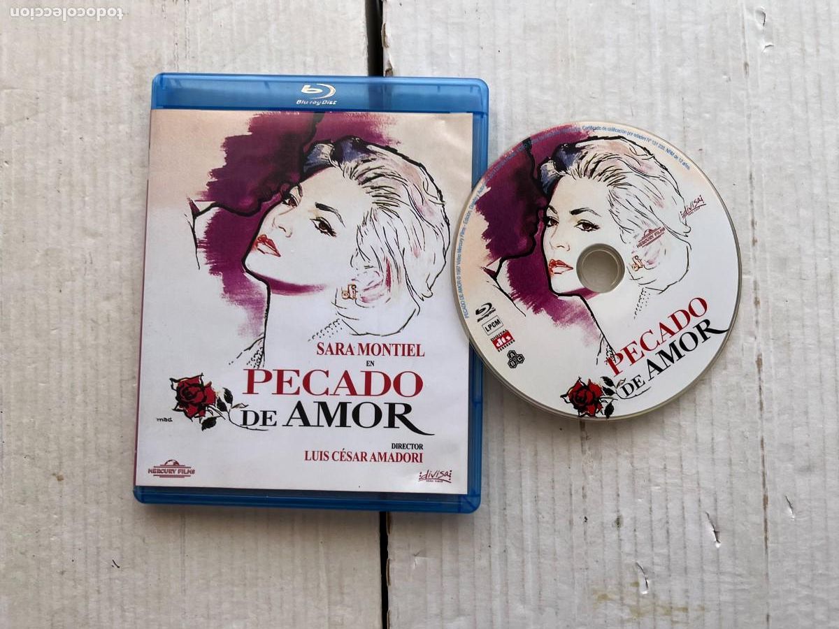 Cine: PECADO DE AMOR SARA MONTIEL - PELICULA BRAY BLURAY BLU RAY KREATEN