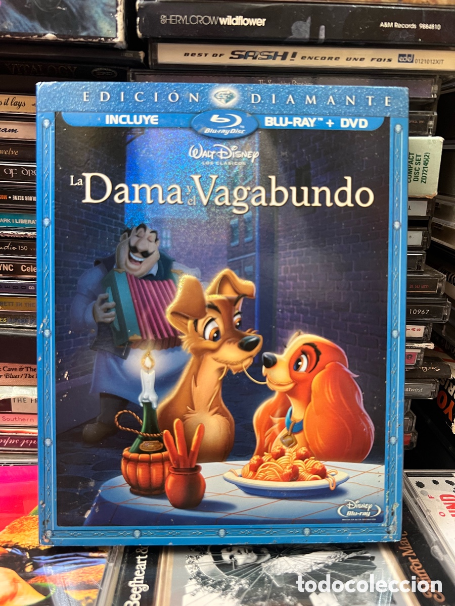 Cine: La dama y el vagabundo Edici&oacute;n diamante Blu-ray + DVD