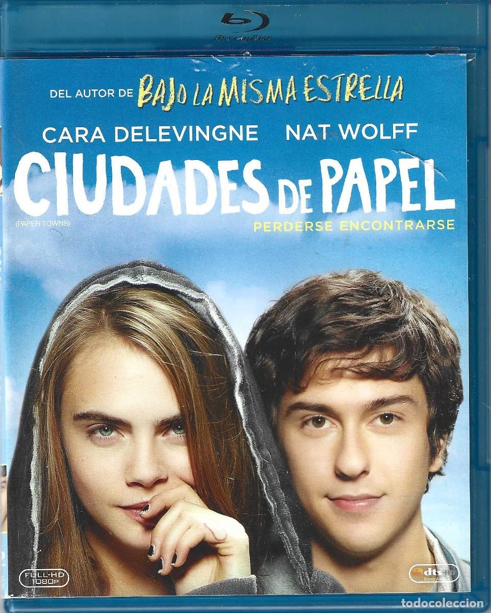 Cine: CIUDADES DE PAPEL CARA DELEVINGNE (BLURAY)