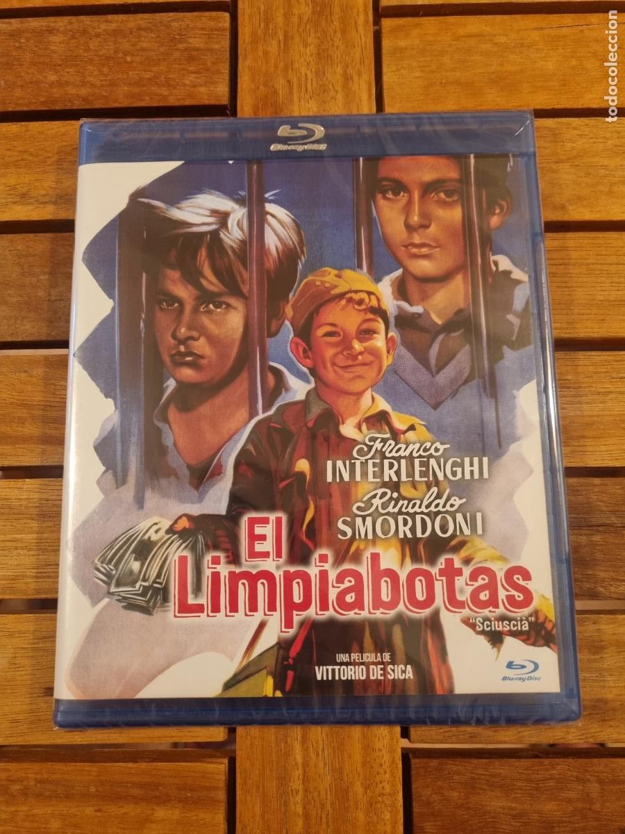 Cine: El limpiabotas - Bluay nuevo - Sciusci&agrave;